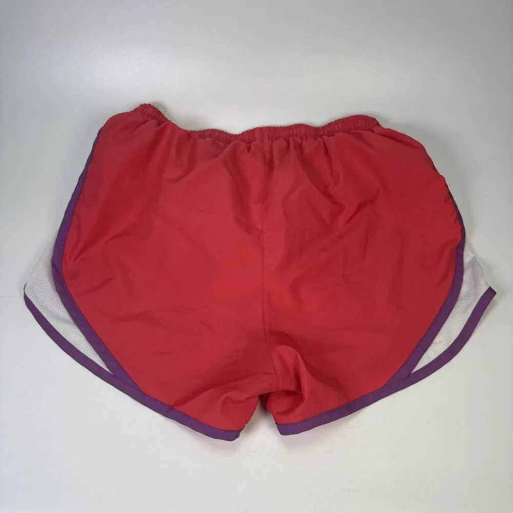 Nike Dri-FIT Tempo Running Shorts Women’s XS Pink Coral Purple Athletic